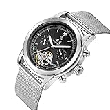 ❤GESCHENKIDEEN - Diese Uhr wird mit einer Uhrenbox, einer hochwertigen Uhr und einer schönen Verpackung ausgestattet.Beste geschenk für geburtstag, weihnachten, valentinstag, hochzeit, neujahr, vatertag, muttertag, etc.