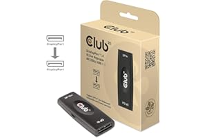 CLUB 3D Club3D DisplayPort™ 1.4 aktywny repeater/wzmacniacz sygnału 4K120Hz HBR3 B/B