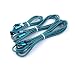 Produktbild Interesting® Micro USB geflochtenes doppeltes L 90-Grad-Kabel 2A schnelles Ladegerät-Datenkabel für Samsung Android (1m + 2m + 3m / 3er Pack/Blau)