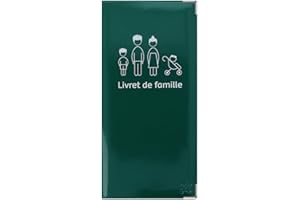 COLOR POP Etui livret de famille (Vert) - Fabrication française