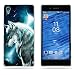 Produktbild Fubaoda Sony Xperia Z5 Hülle,[Nachdenklicher Wolf] Künstlerische Malerei-Reihe 3D Weich Ultra Slim TPU Case Schutzhülle Silikon Case für Sony Xperia Z5