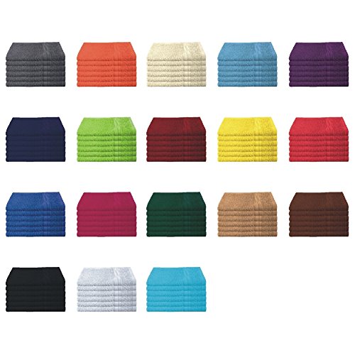 6er Pack / 12er Pack - Gästetücher Set - 6 Gästetücher 30x50 cm - Farbe Anthrazit
