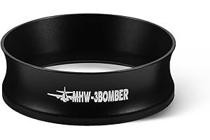 MHW-3BOMBER Embudo dosificador magnético para café expreso de 58 mm, con portafiltros, compatible con portafiltros de 58 mm DR5546B-OS