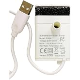 Haustier Anti-Burnt &Ouml;zellikli, Ledli, USB, Evcil Hayvan Su Sebili Yedek Pompa