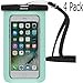 Price comparison product image Waterproof Case,4 Pack iBarbe Universal Cell Phone Dry Bag Pouch Underwater Cover for Apple iPhone 7 7 plus 6S 6 6S Plus SE 5S 5c samsung galaxy Note 5 s8 s8 plus S7 S6 Edge s5 etc.to 5.7 inch,Teal