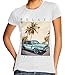 Produktbild T-Shirt Golf MK1 Relax Oldtimer Tuning - Damen - weiß - M