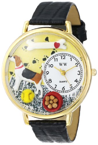 Whimsical Watches G-0130007 - Reloj analógico de Cuarzo Unisex, Correa de Cuero