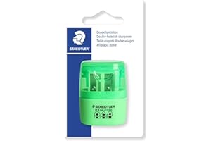 STAEDTLER 51260F50BK podwójna puszka ze szpicem, neonowa zieleń