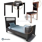Almadoo Premium Kantenschutz | Eckenschutz | Abdeckung für die Tischkante | Schutz vor Verletzung | Kindersicherung für die Tischecke | unsichtbar | 8 Stück | Nie wieder an der Ecke stoßen - 4