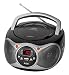 Produktbild AEG SR 4351 CD Schwarz - Silber CD-Radio, 400525