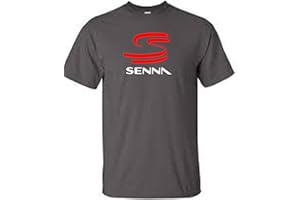 veedub clothing Ayrton Senna T-Shirt Novelty Racing Design