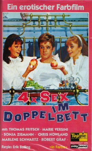 Preisvergleich Produktbild 4 x Sex im Doppelbett [VHS]