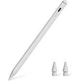 Amazon Basics L&aacute;piz Digital Compatible con iPad (Generaci&oacute;n 2018 o Posterior), L&aacute;piz con Rechazo de Palma