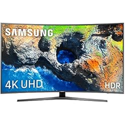 Samsung TV 49MU6655 - Smart TV DE 49" (UHD 4K, HDR, Pantalla Curva, Quad-Core, Active Crystal Color, 3 HDMI, 2 USB), Color Gris