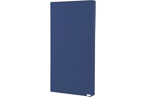 Bluetone Acoustics Studio Spectrum – Pannello fonoassorbente ad alta efficacia Premium – Pannelli acustici per pareti e soffitti (100x50x10cm, Blu)