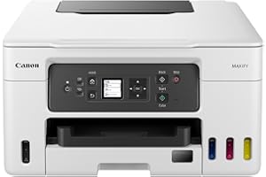 Canon MAXIFY GX3050 Printer for Home/Office Use - Colour Printers & Scanners 3-in-One Wireless | MegaTank Inkjet Printer, Copier & Scanner | WiFi, Ethernet & USB Connectivity A4 Printer
