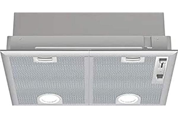 Bosch DHL555BL - Groupe filtrant - Série 4-4 vitesses d'aspiration dont 1 intensive - Eclairage LED - 53 cm - 206 W - Argent métallisé