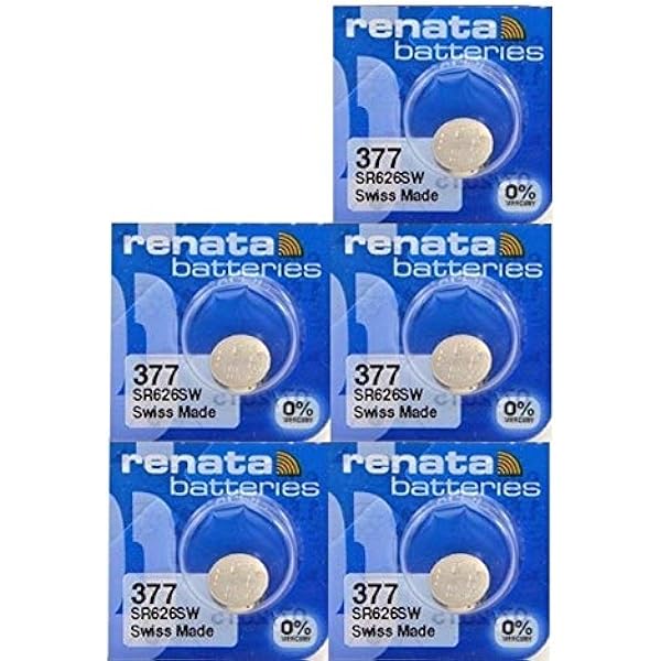 Zenith A 386 5x Renata 377 Uhren-Batterie Knopfzelle SR626SW AG4