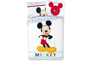 MICKEY MOUSE Disney Funda nordica Mickey Cama 90cm Algodon Marca