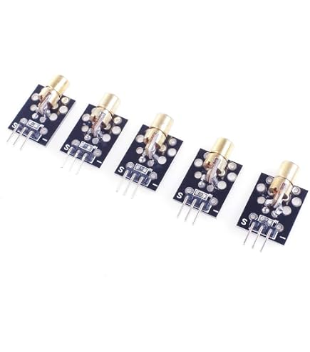 Modulo Laser A Punti Rosso 650 Nm 30 Mw Con Driver &ndash; Q-BAIHE, Regolabile, Fai Da Te