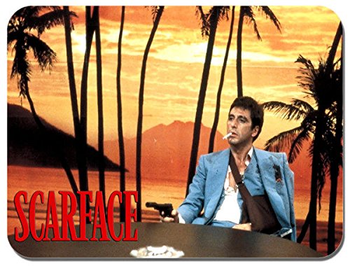 Scarface Al Pacino Sunset Scenario Mouse Pad Movie Poster Mouse Pad Quality