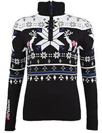NEBULUS Hombre ARVID Jersey - mujer blanco y negro, XXL/44
