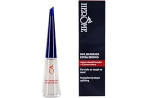 Herome - Fortalecedor de Uñas Extra Strong 10ml | para Uñas Débiles y Rotas, Esmalte Endurecedor de Uñas, para un Crecimiento Fuerte y Rápido, Reparador Completo