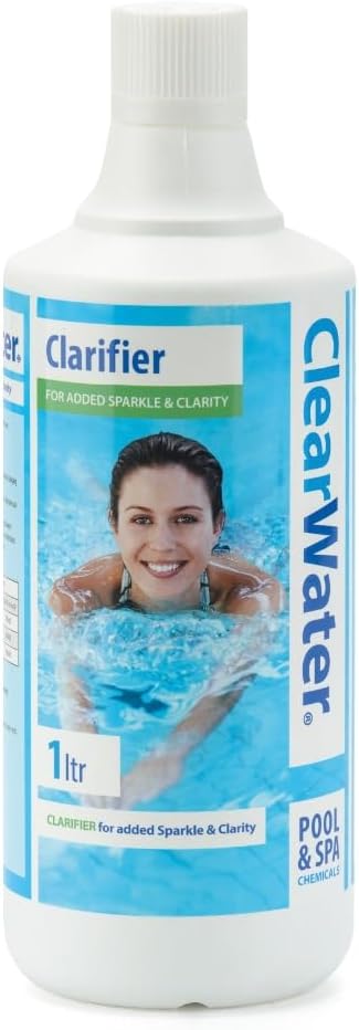 Clearwater Water Clarifier for Hot tub Spa and Swimming Water Treatment for Pristine Crystal Clear Water (1L)