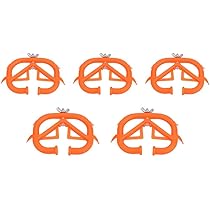 Anelli Da Naso Per Svezzamento Vitelli - 5 Pezzi In Plastica Resistente - Prevengono La Suzione E Sono Riusabili