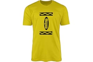 SMARTYPANTS Crayon T-Shirt - Colouring Tee Top World Book Day Colours Costume Outfit Television Show Children Presents Gifts Combed 100% Ringspun Cotton High Stitch Density Extreme Top