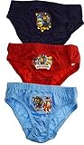 3 Pairs - Boys Paw Patrol Underwear Character Briefs