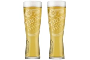 Laurie's Pub and Bar Accessories 2 verres à bière Peroni