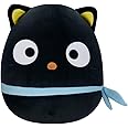 Squishmallows Original Sanrio 25cm Hello Kitty Chococat Blue Ribbon - Ultrasoft Official Jazwares Plush Toy