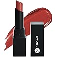 SUGAR Cosmetics Nothing Else Matter Longwear Lipstick for Women | Lasts Up To 8+ Hours| Enriched with Vitamin E | 100% Vegan | 3.2gm - 03 Rust Have