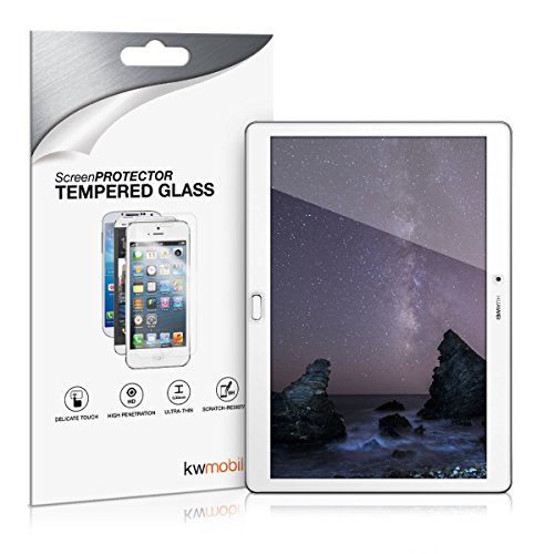 kwmobile Panzerglas Displayschutzfolie für Huawei MediaPad M2 10.0 - Tablet Schutzglas Folie Schutzfolie Displayschutz Glasfolie in kristallklar