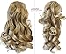 PRETTYSHOP 20" & 120g Hair Piece Pony Tail Extension 2 IN 1 Curled Wavy Heat-Resisting Diverse Colors (bleach blonde 25T613 H7-2)