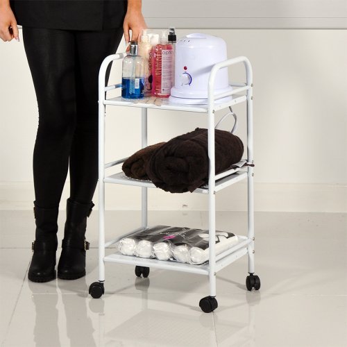 Price comparison product image HEAVEN® Beauty Salon 3 Shelf Mini Side Trolley Therapy
