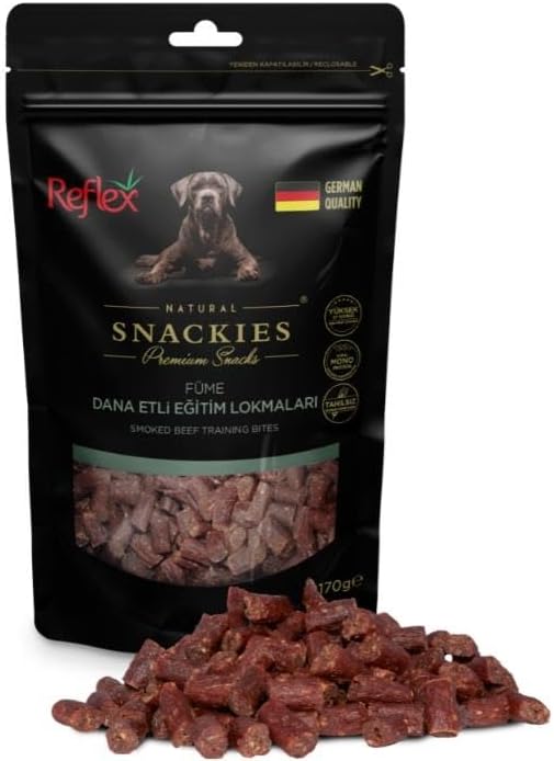 Reflex Snackies Tavuklu Alaska Mezgitli Kurutulmuş Et Köpek Ödülü 90gr - Görsel 8