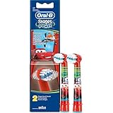 Braun Oral-B Stages Power Kids EB10-2K Toothbrush Heads with Cars Motif Pack of 2