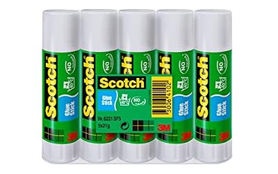 Scotch Lot de 5 Bâtons Classic 21 g