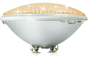 COOLWEST 36W LED Poolbeleuchtung Warmweiß Unterwasserleuchten, 12V AC/DC IP68 Wasserdicht Unterwasser PAR56 Pool Scheinwerfer, ersetzen 300W Halogen Spot