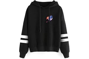 YIMIAO Sweat à Capuche Fairy Tail Japonais Anime Sweatshirt Unisex Gray Pullover Hooded Natsu Hoodie Hommes Femmes