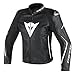 Produktbild Dainese-ASSEN PERF. Lederjacke, Schwarz/Schwarz/Weiss, Größe 58
