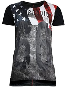 trueprodigy Casual Herren Marken T-Shirt mit Aufdruck, Oberteil cool und stylisch mit Rundhals (kurzarm & Slim...