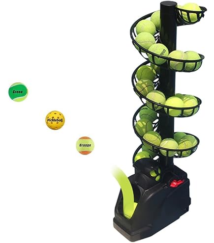Lanceur de pickleball automatique portable avec plusieurs modes de