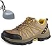Produktbild SUADEEX Damen Herren Arbeitsschuhe Stahlkappe Sicherheitsschuhe Sportlich Trekking Wanderhalbschuhe Hiking Schuhe Traillaufschuhe- Gr. EU 44=Aisa 45, Gelb