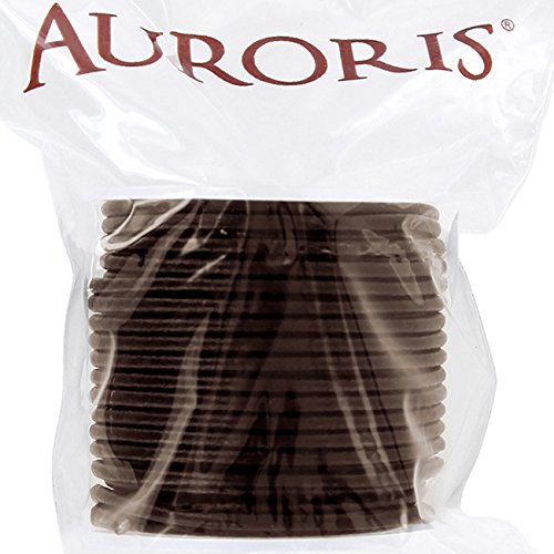 Auroris 10 m Rolle Lederband, rund Durchmesser 5 mm, braun - 2