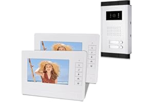 OBO HANDS Zwei-Wege-Audio-Türsprechanlage mit 17,8 cm (7 Zoll) Display für Heimsicherheitssystem