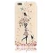 Produktbild iPhone 8 Plus Hülle,iPhone 7 Plus Case,iPhone 8 Plus/iPhone 7 Plus Silikon Gel Schutzhülle,Sunroyal Schön Floral Elegant Bunt Mädchen Blumen Regenschirm Katze Entwurf Muster Transparent Durchsichtig TPU Bumper Case Soft Silikon Gel Crystal Case Hülle Ultra Slim Dünn Thin Flexible Protective Schutzhülle Handy Tasche Etui Cover für Apple iPhone 8 Plus/iPhone 7 Plus (5,5 Zoll)-Umbrella Princess Fairy