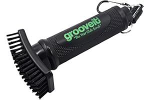 Grooveit Golf- Cleaning Brush, Black